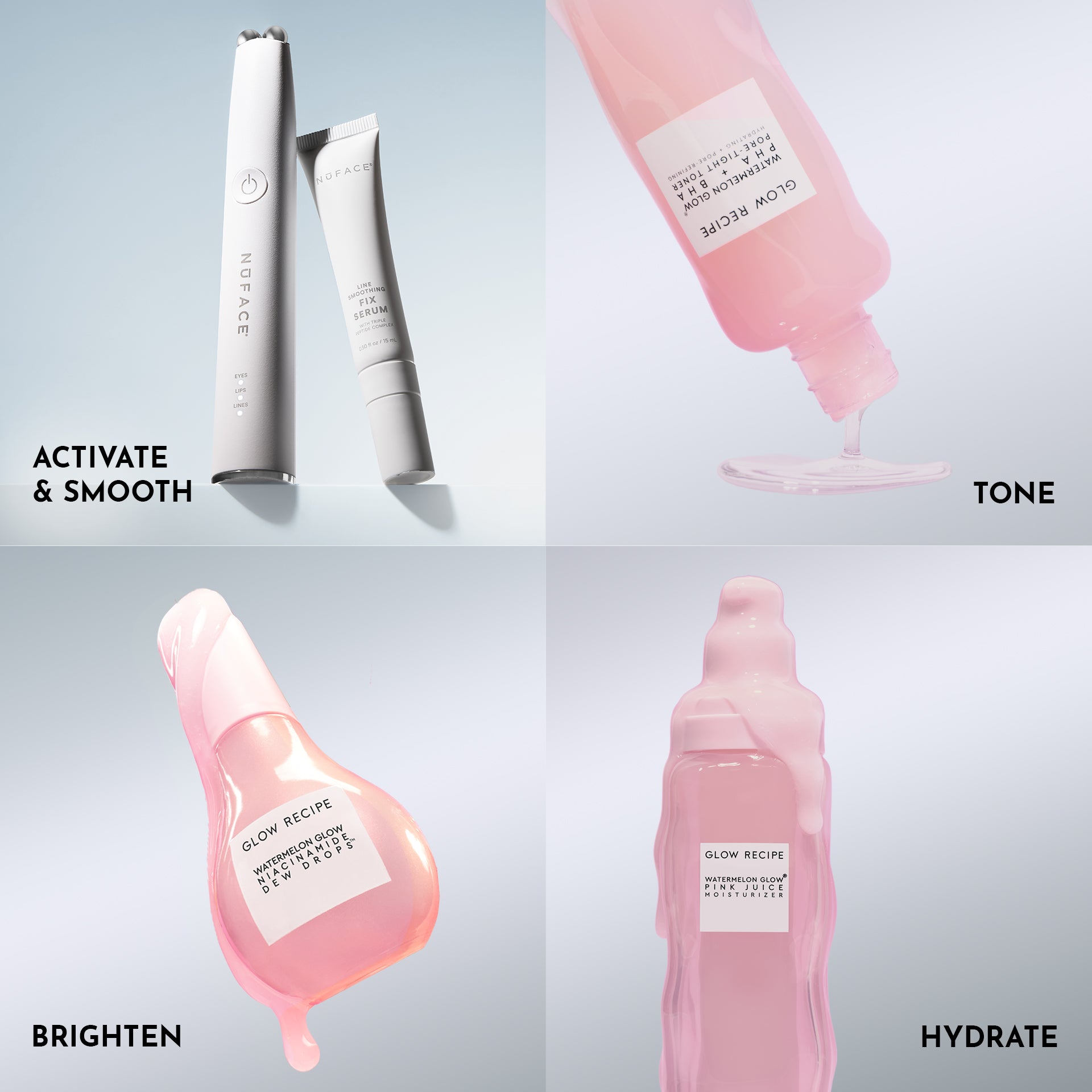 Glow Recipe x NuFACE Smooth & Glow Kit