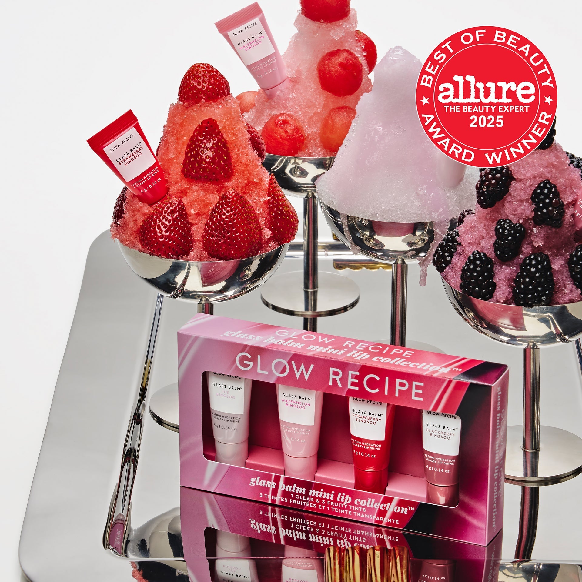 Mini Glass Balm Lip Treatment Collection