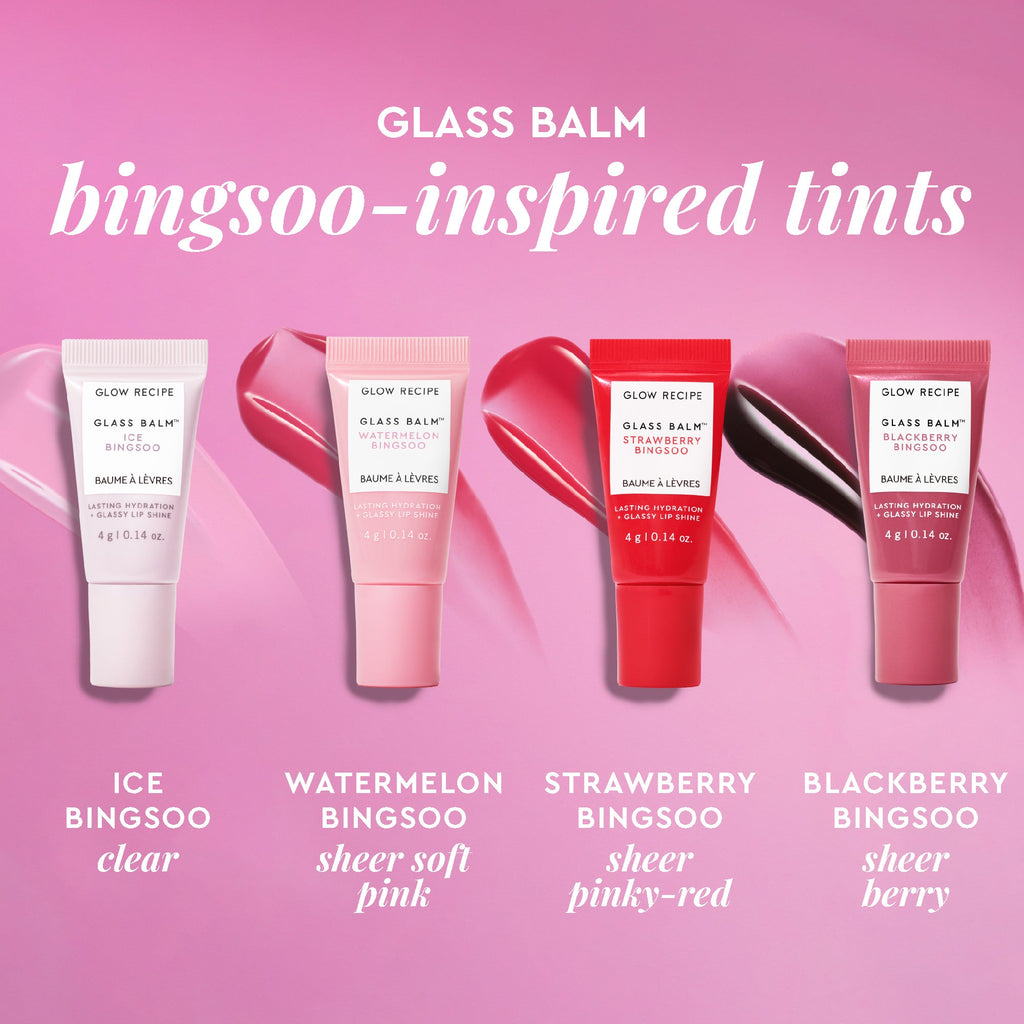 Mini Glass Balm Lip Treatment Collection