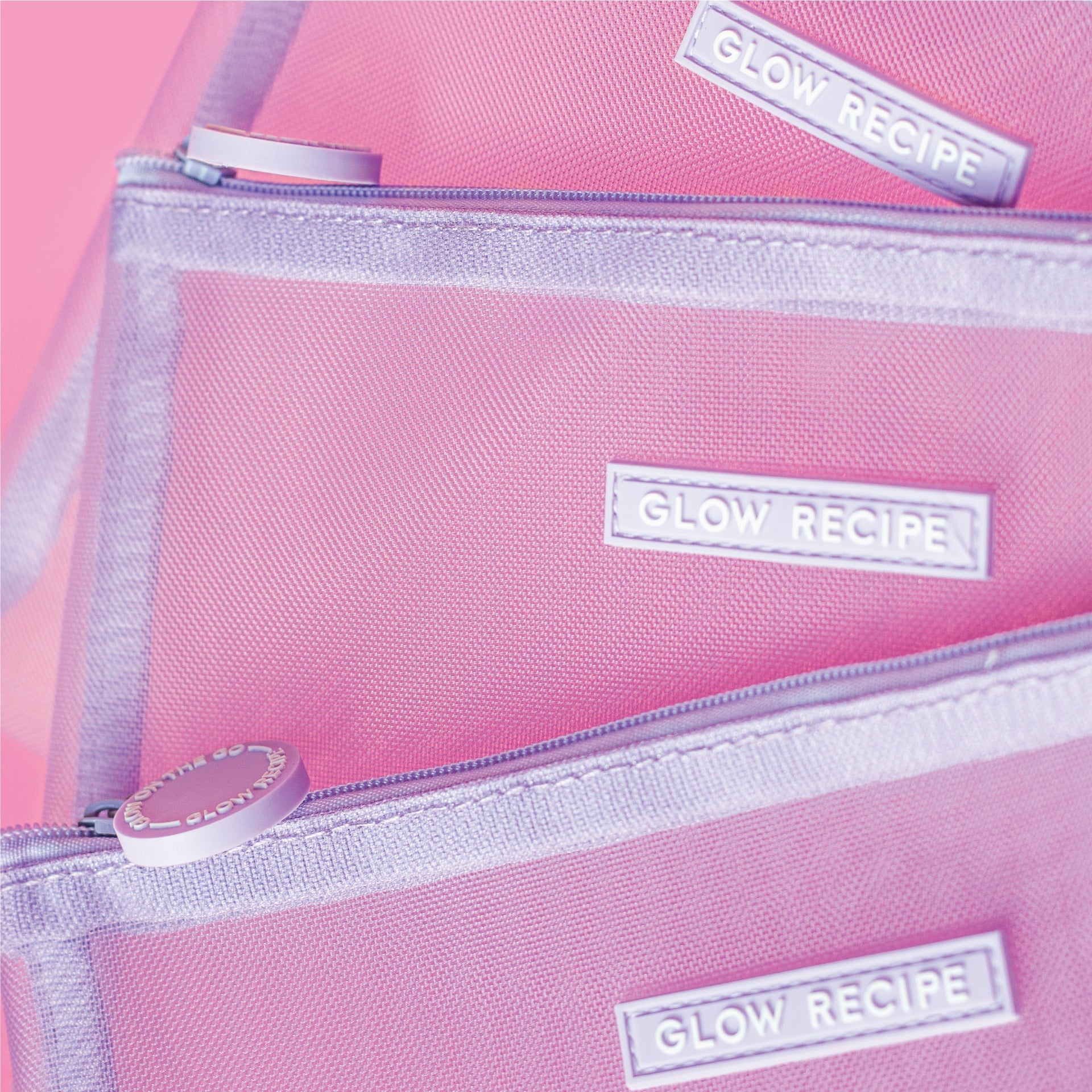 Glow on the Go Zip Bag - Lilac